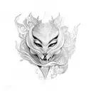 cuckolding tattoo design idea