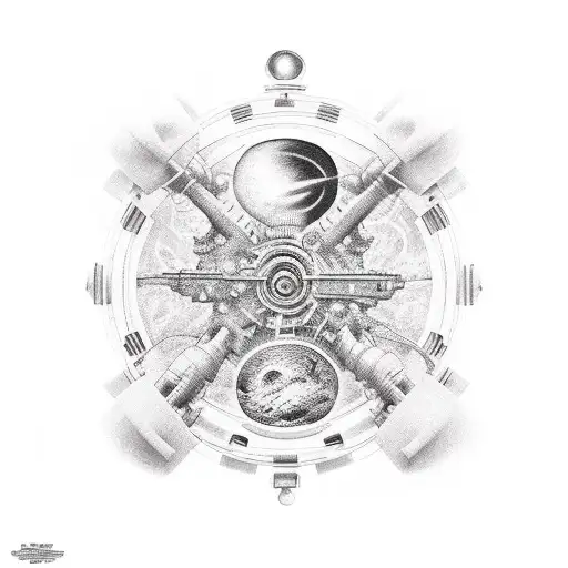 to infinity and beyond tattoo design idea
