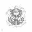 to infinity and beyond tattoo design idea