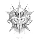 to infinity and beyond tattoo design idea