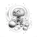 to infinity and beyond tattoo design idea