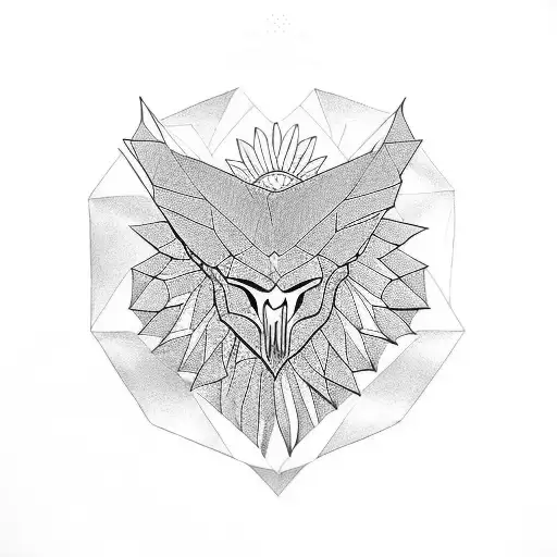 alas de aguila  tattoo design idea