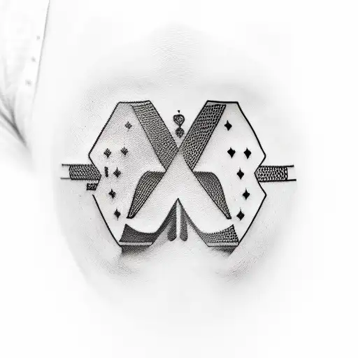 money, taxi, fights tattoo design idea