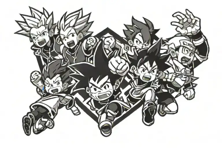inazuma eleven tattoo design idea