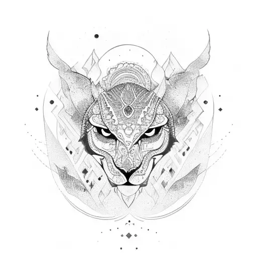 spiritual awakening  tattoo design idea