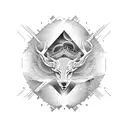 spiritual awakening  tattoo design idea