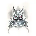 gengar tattoo design idea