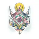 persian poems font tattoo design idea