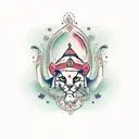 persian poems font tattoo design idea