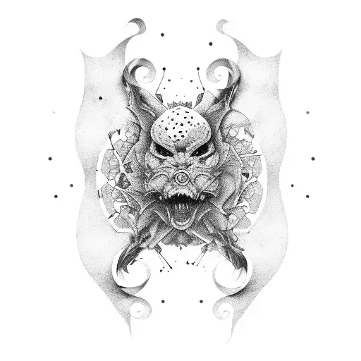 geto suguru tattoo design idea