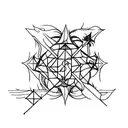 shards of narsil tattoo design idea