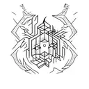 shards of narsil tattoo design idea