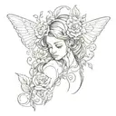 miscarriage remembrance tattoo design idea