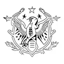 jordan flag tattoo design idea