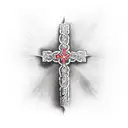 Christian Cross tattoo design idea