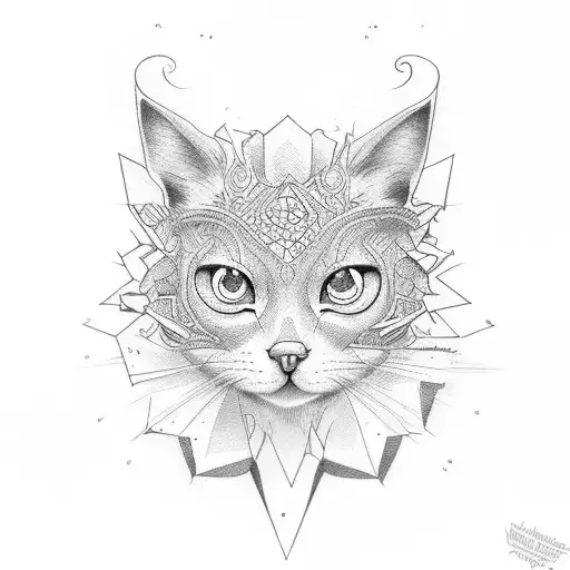 nombre reychel con una cataleya tattoo design idea