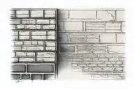 brick wall with illegitimi non carborundum  tattoo design idea