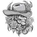 punchy western style tattoos tattoo design idea