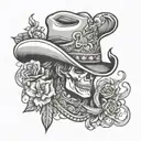punchy western style tattoos tattoo design idea
