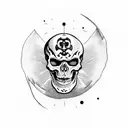 skeleton pirate tattoo design idea