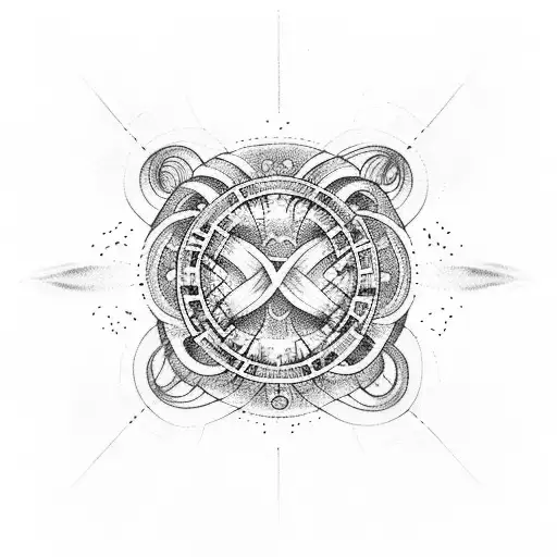 Infinity Symbol tattoo design idea