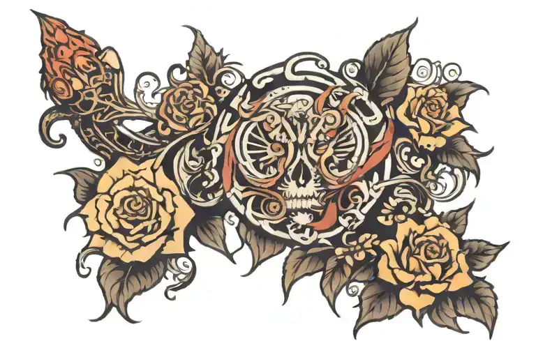 abide tattoo design idea