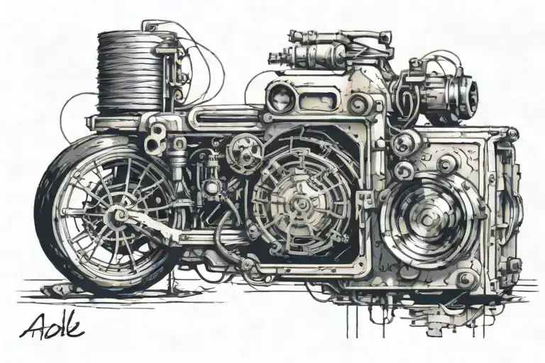 abide tattoo design idea