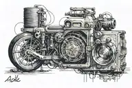 abide tattoo design idea