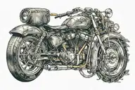 abide tattoo design idea