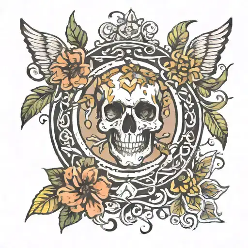 tattoo idea but I want to combine something for Jamaica, America, nursing, army, mental health and love in one.  tattoo design idea