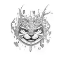 semicolon depression tattoo design idea