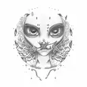 semicolon depression tattoo design idea