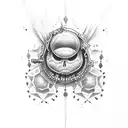 semicolon depression tattoo design idea