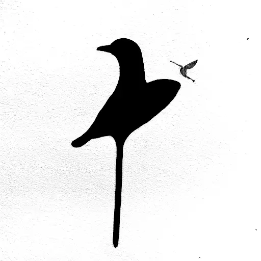 una paloma en el cielo representado la paz y un niño recién nacido con plantas alrededor representado naturaleza tattoo design idea