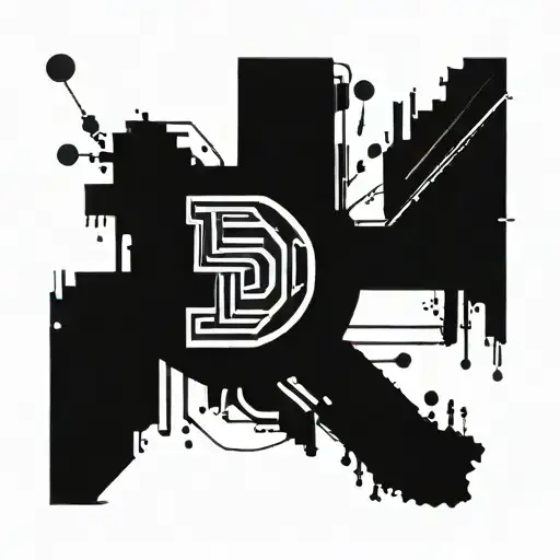 morse code spelling caleb tattoo design idea