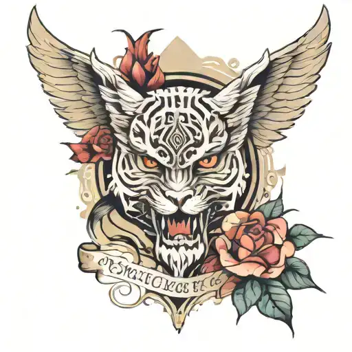 not to fear and desire Humble Knowledge tattoo design idea