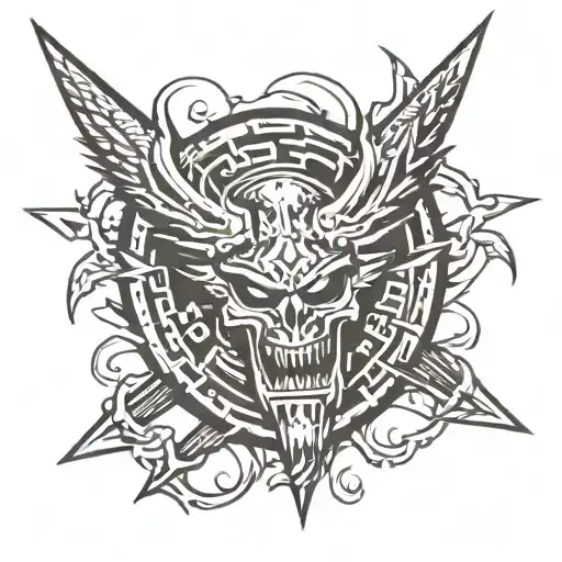 berserk symbol tattoo design idea