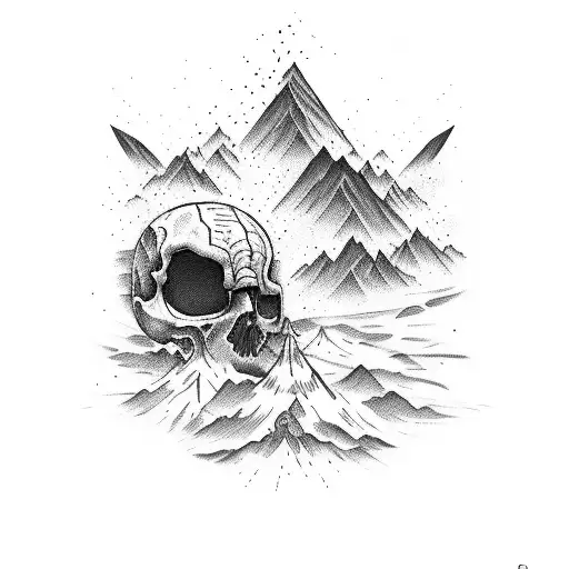 valley of death tattoo design idea