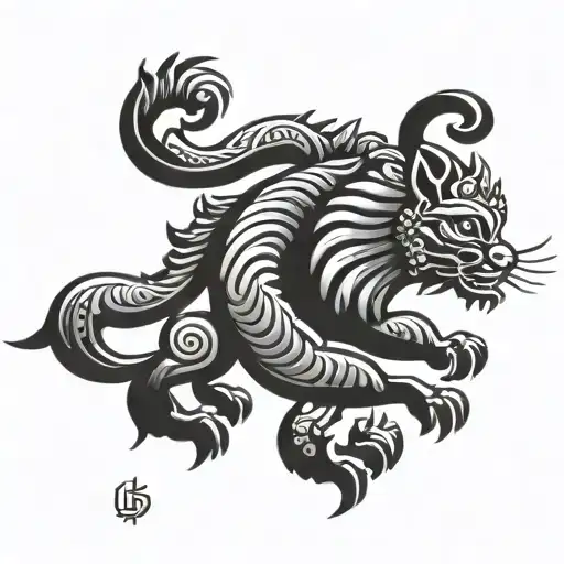 Persian Achaemenid symbol tattoo design idea