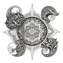 Persian Gulf tattoo design idea