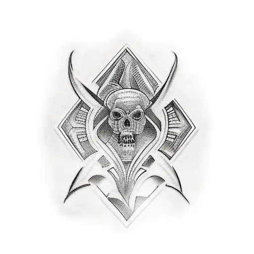 Colombian prehistoric  tattoo design idea