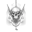 trombone's  tattoo design idea