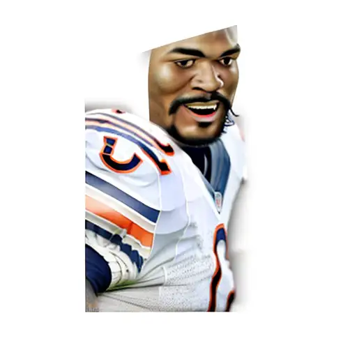 a chicago bears football player tattoo design idea