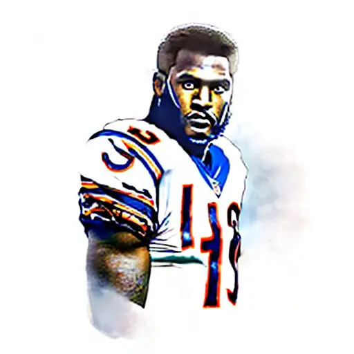 a chicago bears football player tattoo design idea