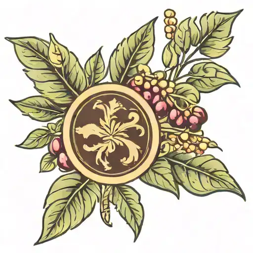 SPQR, With olive leaves  tattoo design idea