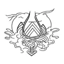 grief  tattoo design idea