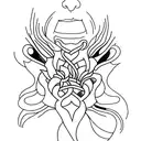 grief  tattoo design idea