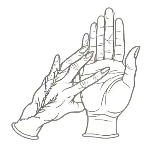 practice magic movie about salt labendar and rosemary, its just a bunch of hocus pocus line and freddys glove  tattoo design idea