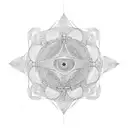 magic spell circle  tattoo design idea