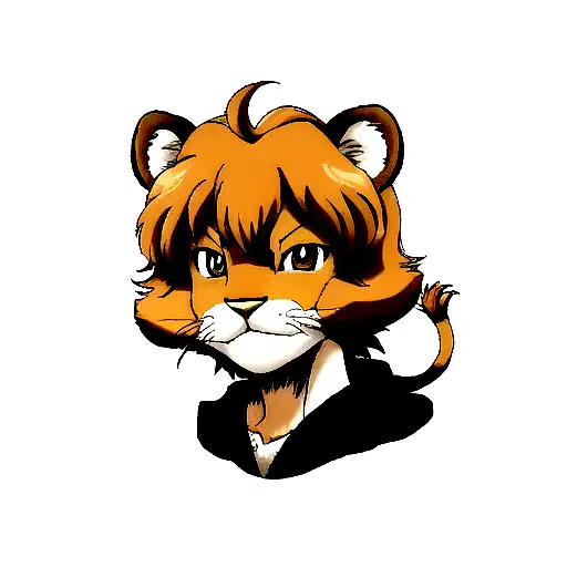 simba tattoo design idea